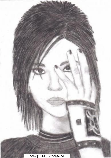 nume:bill kaulitz 
data mai mic decat tom cu 10 min 
locul kg 
culoarea parului: saten vopsit brunet